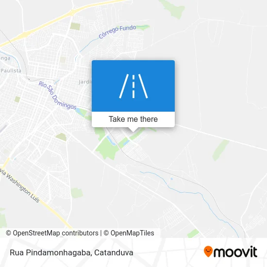 Rua Pindamonhagaba map