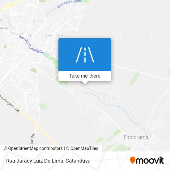 Rua Juracy Luiz De Lima map