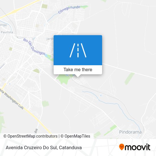 Avenida Cruzeiro Do Sul map