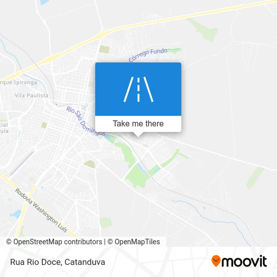 Rua Rio Doce map
