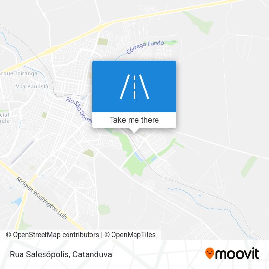 Rua Salesópolis map