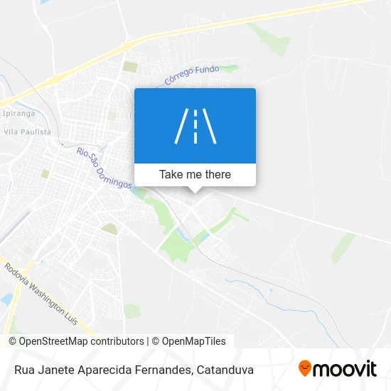 Rua Janete Aparecida Fernandes map