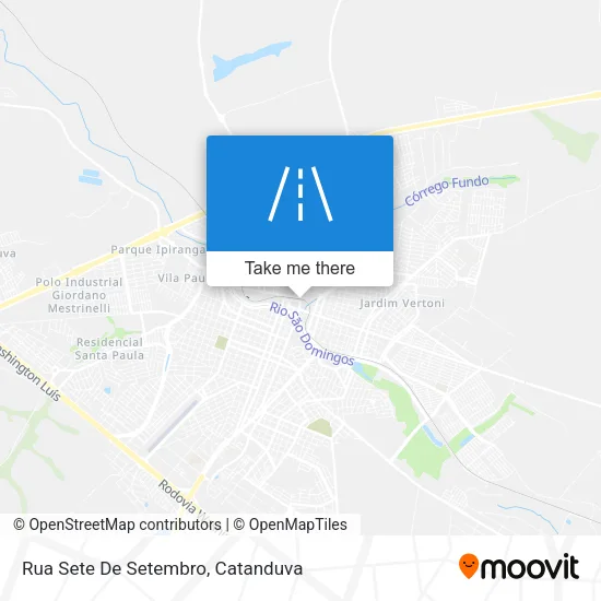 Rua Sete De Setembro map