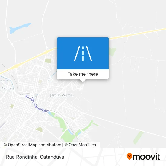 Rua Rondinha map