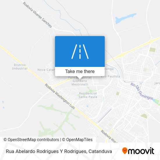 Rua Abelardo Rodrigues Y Rodrigues map