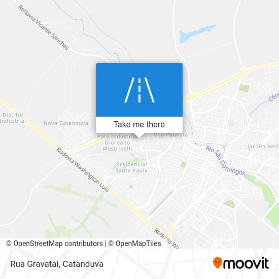 Rua Gravataí map