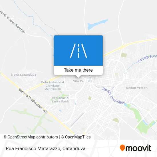 Rua Francisco Matarazzo map
