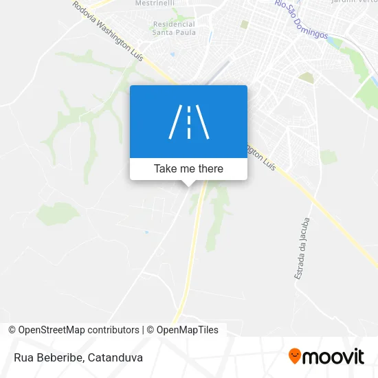 Rua Beberibe map