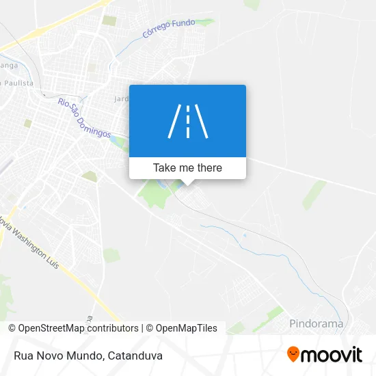 Rua Novo Mundo map