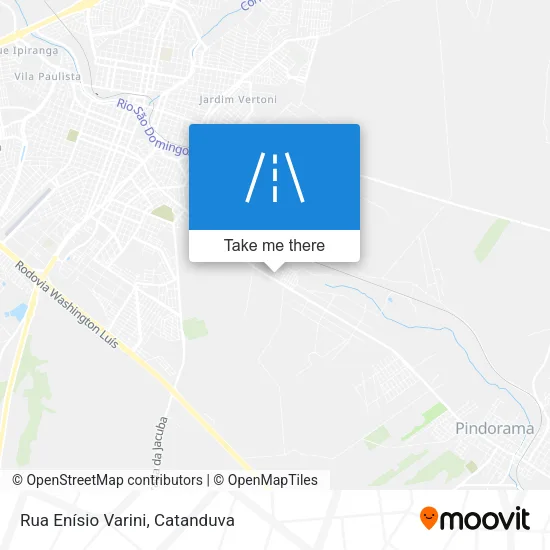 Rua Enísio Varini map