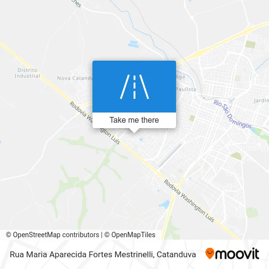 Rua Maria Aparecida Fortes Mestrinelli map