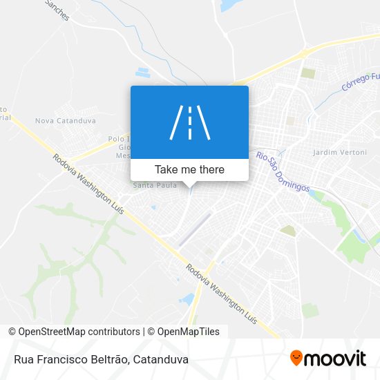 Rua Francisco Beltrão map