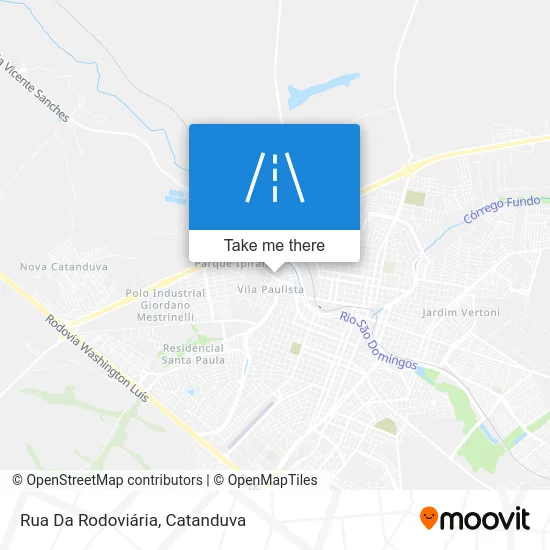 Rua Da Rodoviária map