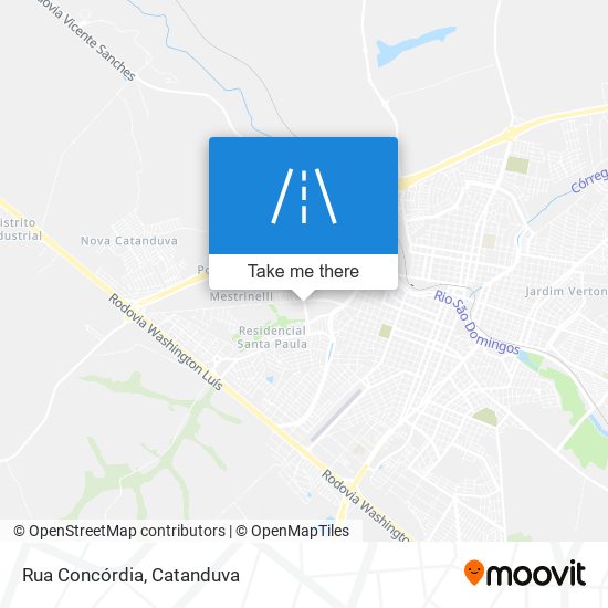 Mapa Rua Concórdia