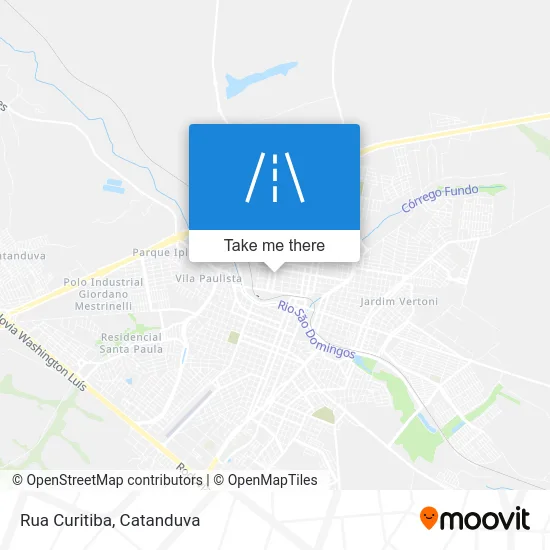 Rua Curitiba map