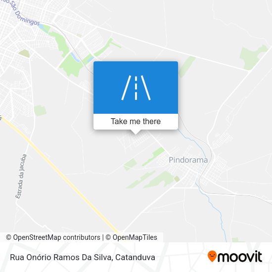 Rua Onório Ramos Da Silva map