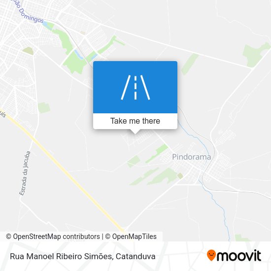 Rua Manoel Ribeiro Simões map