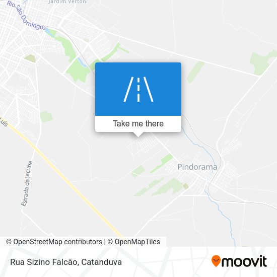 Rua Sizino Falcão map