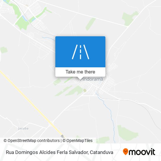 Mapa Rua Domingos Alcides Ferla Salvador