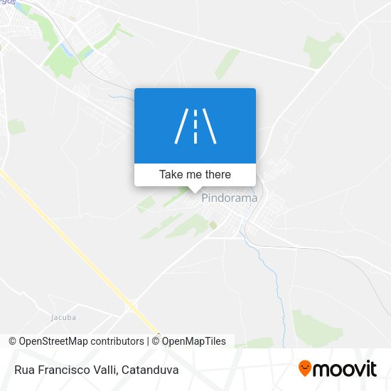 Rua Francisco Valli map