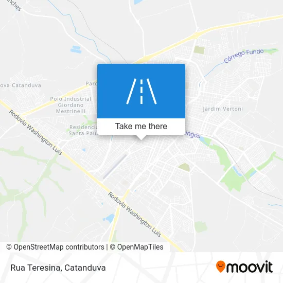 Rua Teresina map