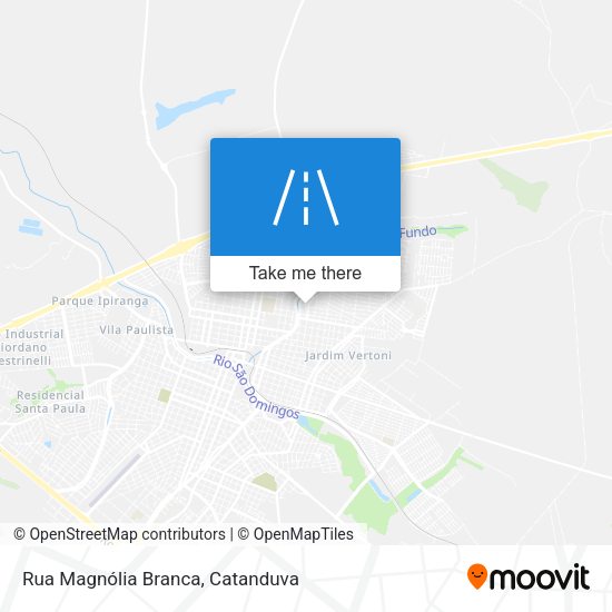 Rua Magnólia Branca map