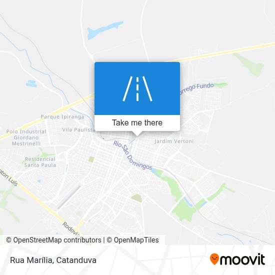Rua Marília map