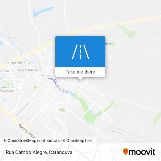 Rua Campo Alegre map