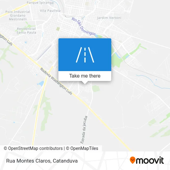 Rua Montes Claros map