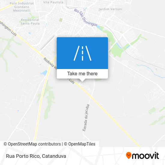 Rua Porto Rico map