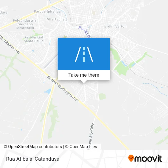 Rua Atibaia map
