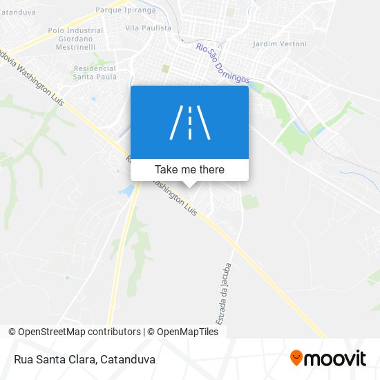 Mapa Rua Santa Clara