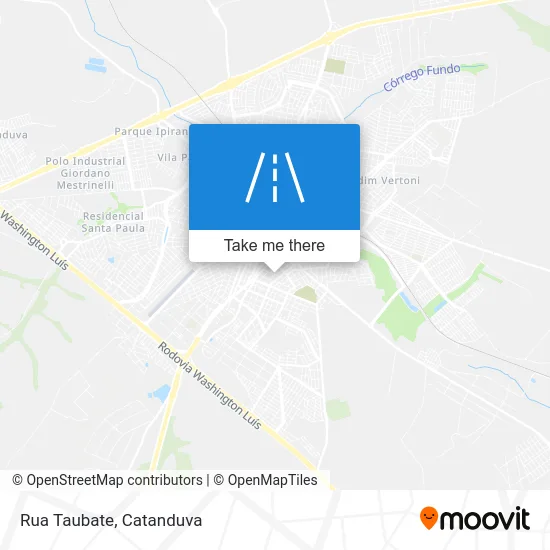 Rua Taubate map