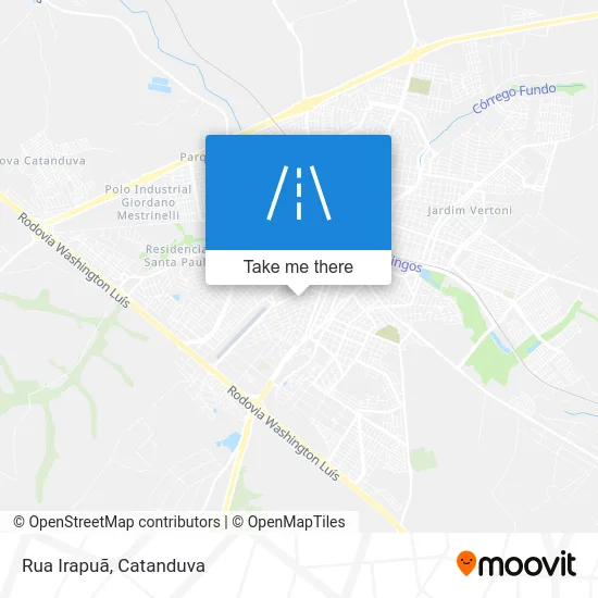 Rua Irapuã map