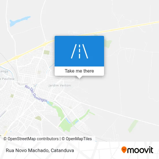Rua Novo Machado map
