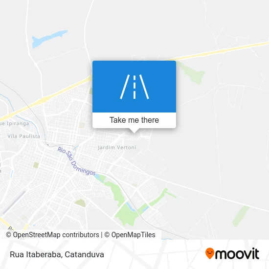 Rua Itaberaba map