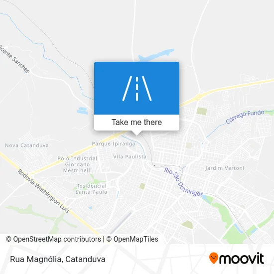 Rua Magnólia map