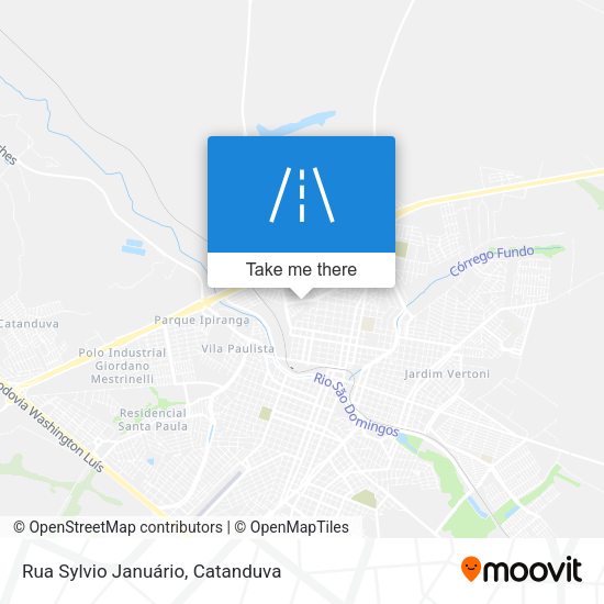 Rua Sylvio Januário map