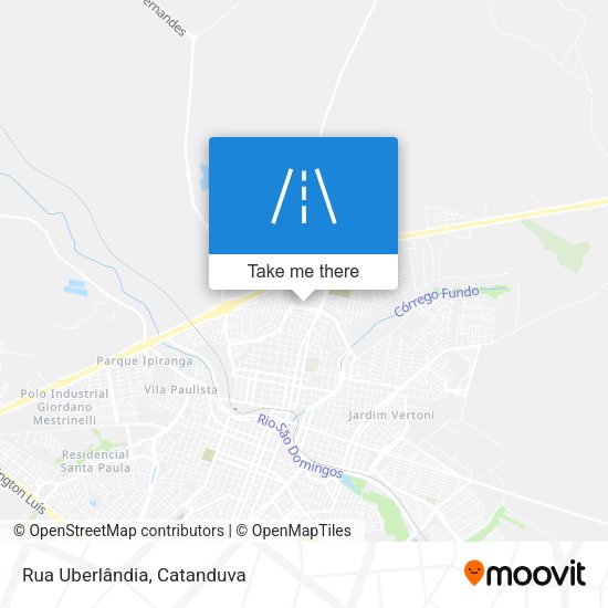Rua Uberlândia map