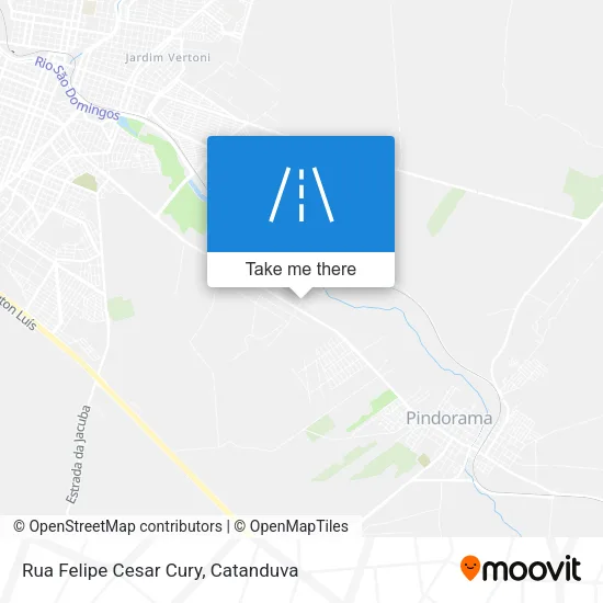 Rua Felipe Cesar Cury map
