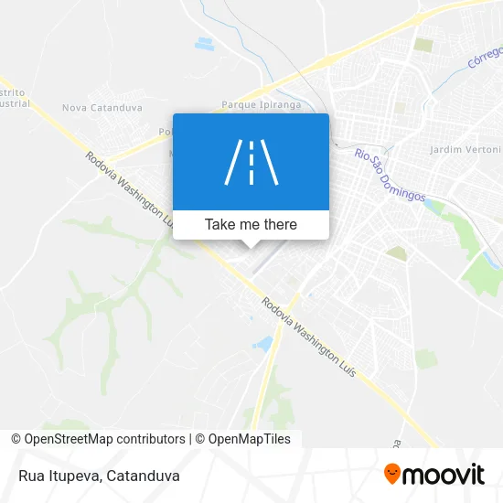 Rua Itupeva map