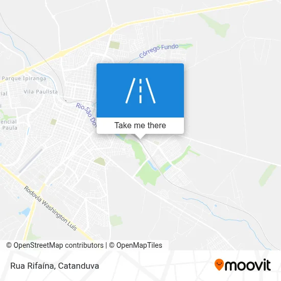 Rua Rifaína map