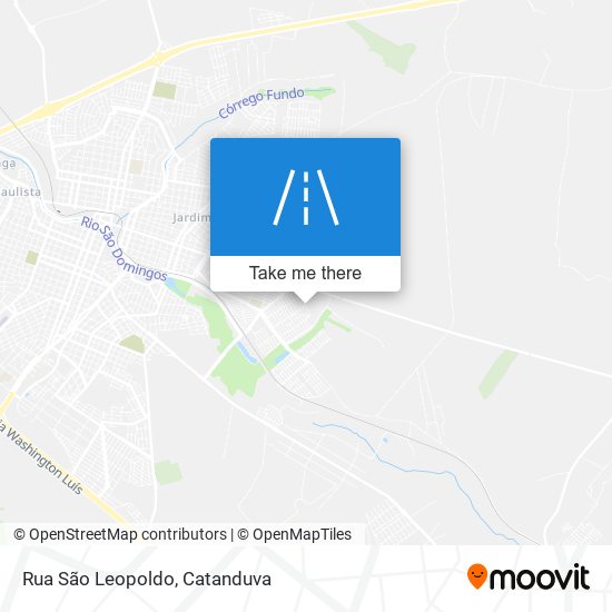 Mapa Rua São Leopoldo