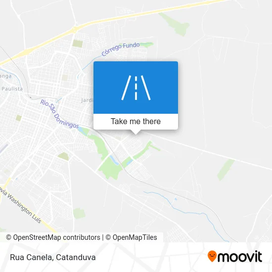 Rua Canela map