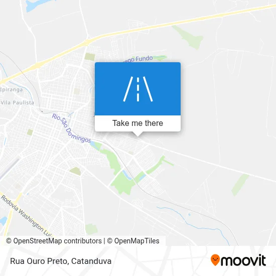 Rua Ouro Preto map