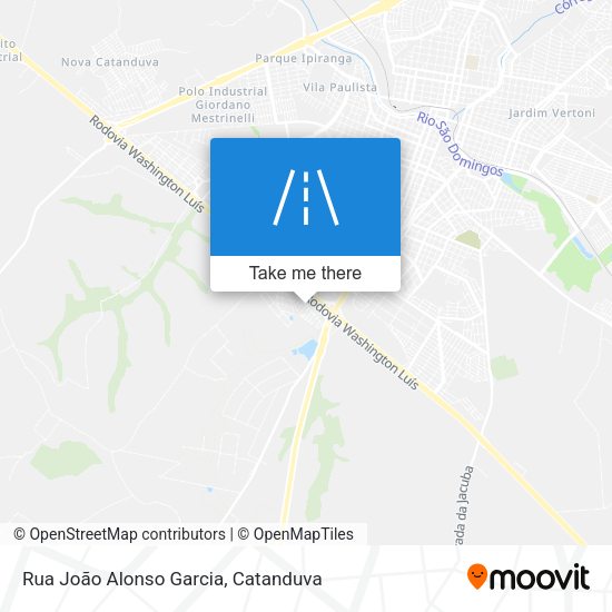 Rua João Alonso Garcia map