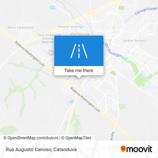 Rua Augusto Canoso map