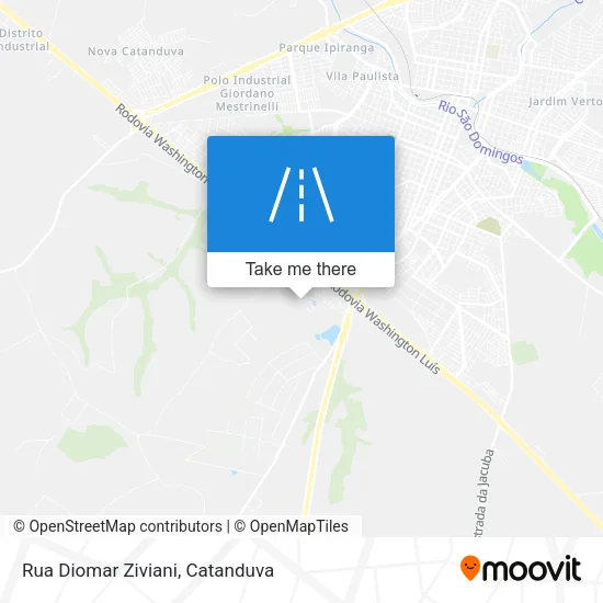 Rua Diomar Ziviani map