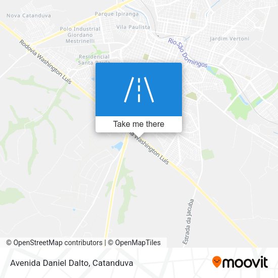 Avenida Daniel Dalto map