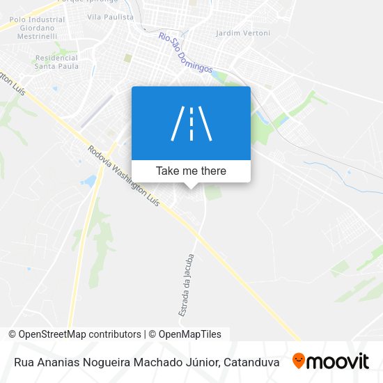 Rua Ananias Nogueira Machado Júnior map